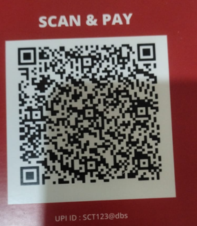 UPI QR code placeholder — replace with your registered payment QR code